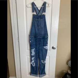American Eagle Tomgirl overalls